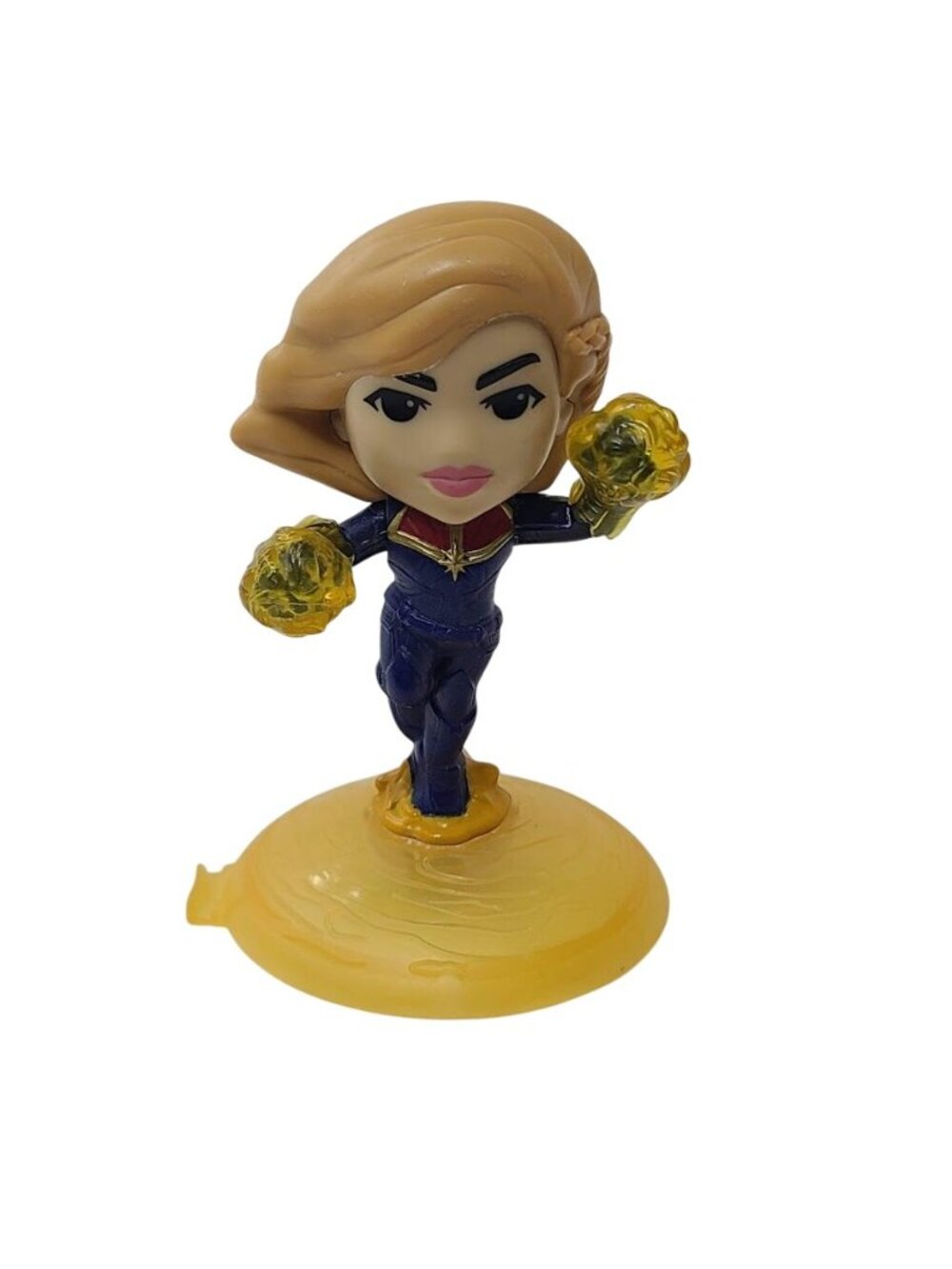 2023 McDonalds The Marvels Captain Marvel Happy Meal Toy #1 Marvel